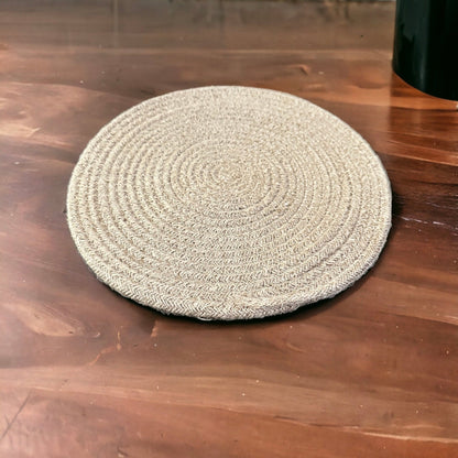 Jute place mats - set of two