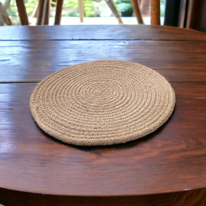 Jute place mats - set of two