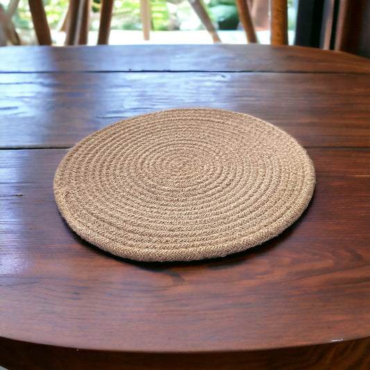 Jute place mats - set of two