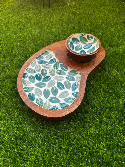 Meraki chip and dip platter