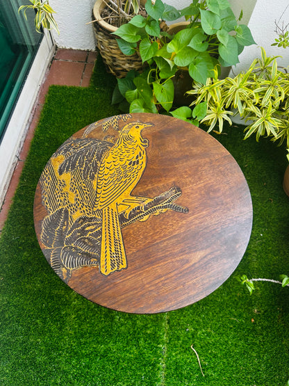 Aurora Eagle Mango Wood Table with Detachable Legs