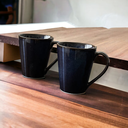 Smoky noir mugs – set of 2