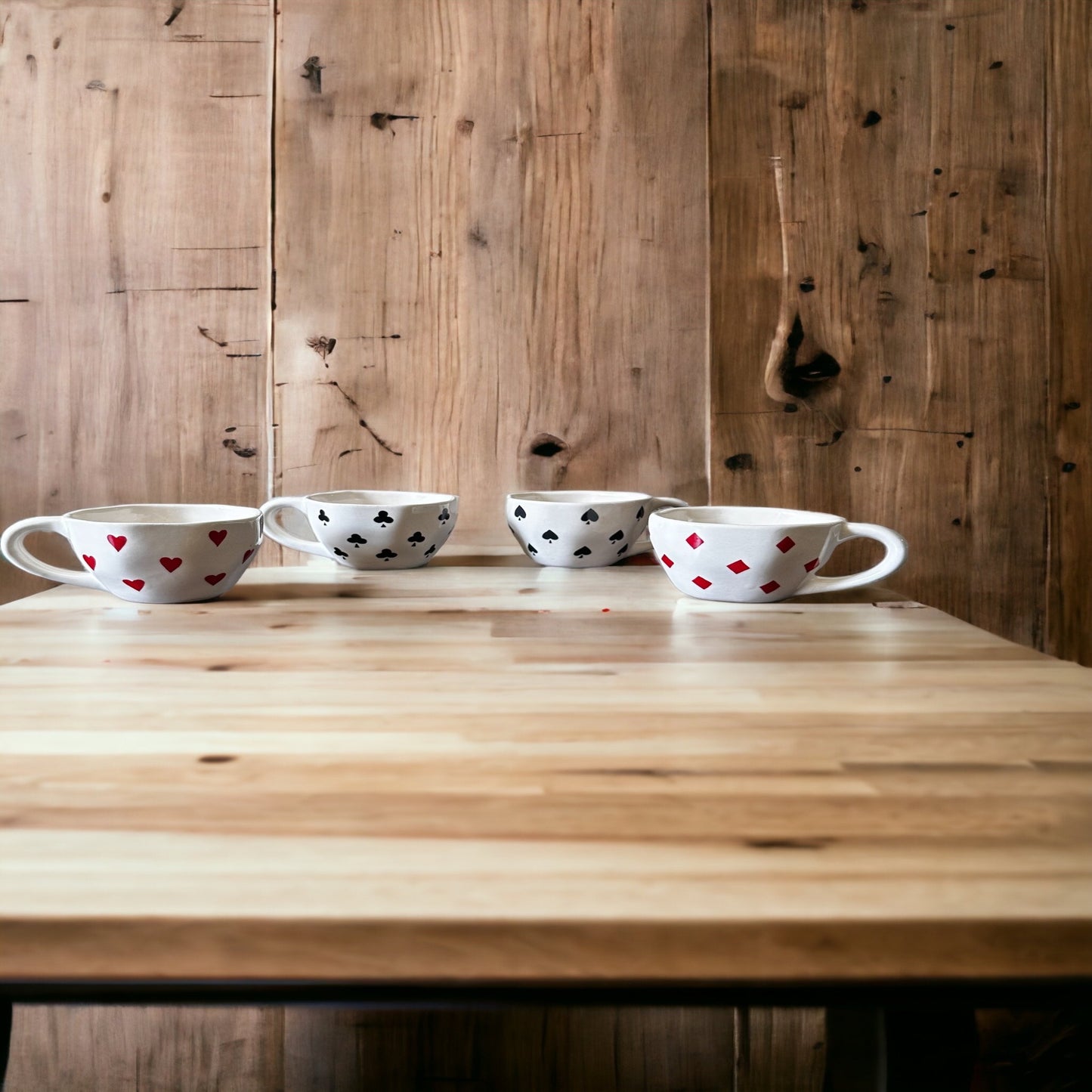 Shuffle & sip mugs – set of 4 including normal delivery