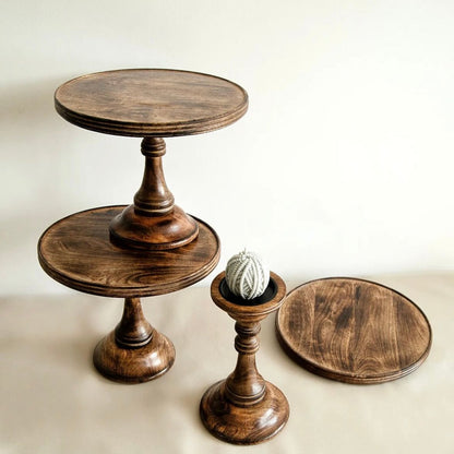 MangoRipple Grain Cake Stand - single